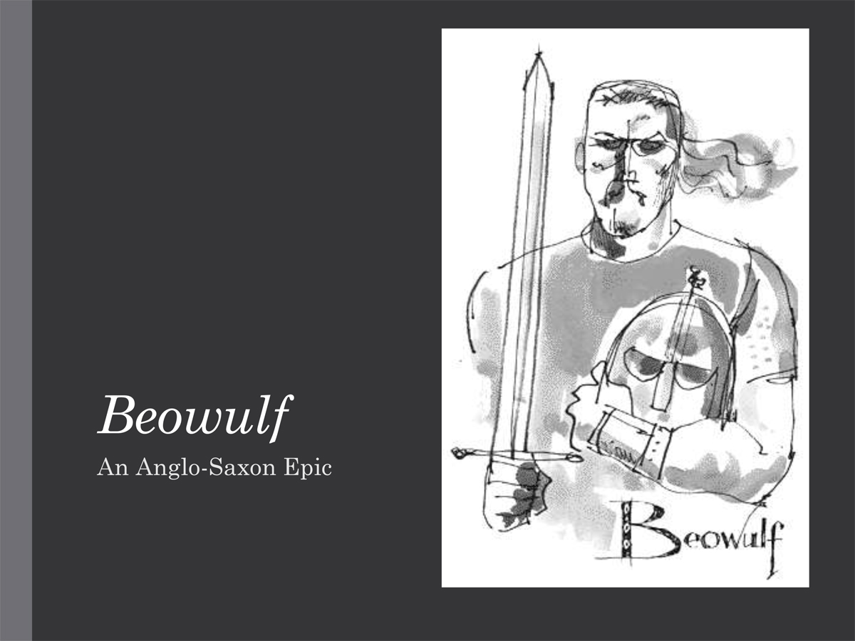 Beowulf poema épico anglosajón anónimo Somos Godos