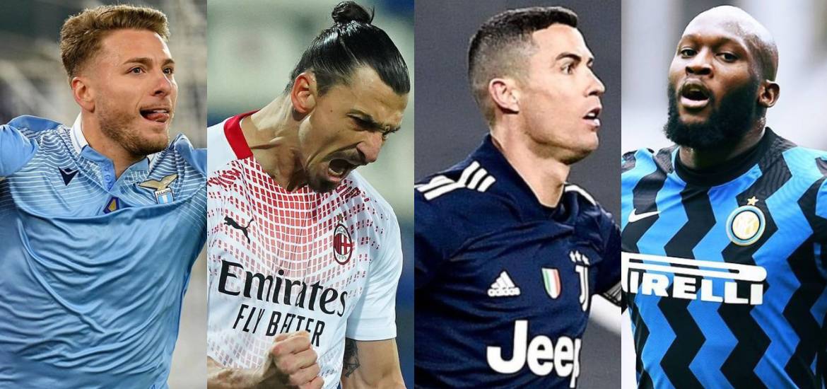 Zlatan Va Por Cristiano Asi Esta La Tabla De Goleadores De La Serie A 2020 21 Somos Invictos