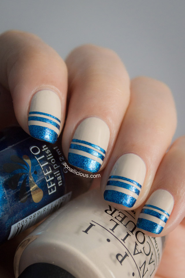 Hydra Island Inspired Nautical Nails