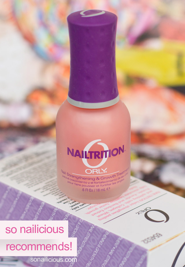 Orly Nailtrition Review Grow your nails stronger!