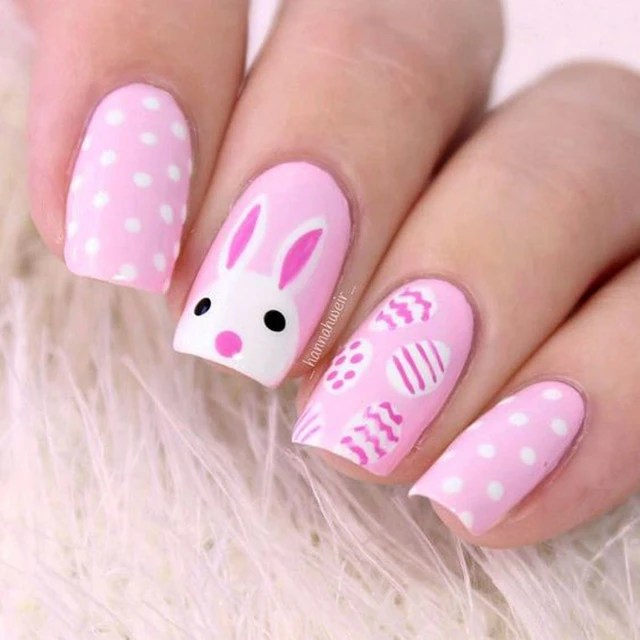 12 Amazingly Easy Easter Nail Designs To Try This Weekend