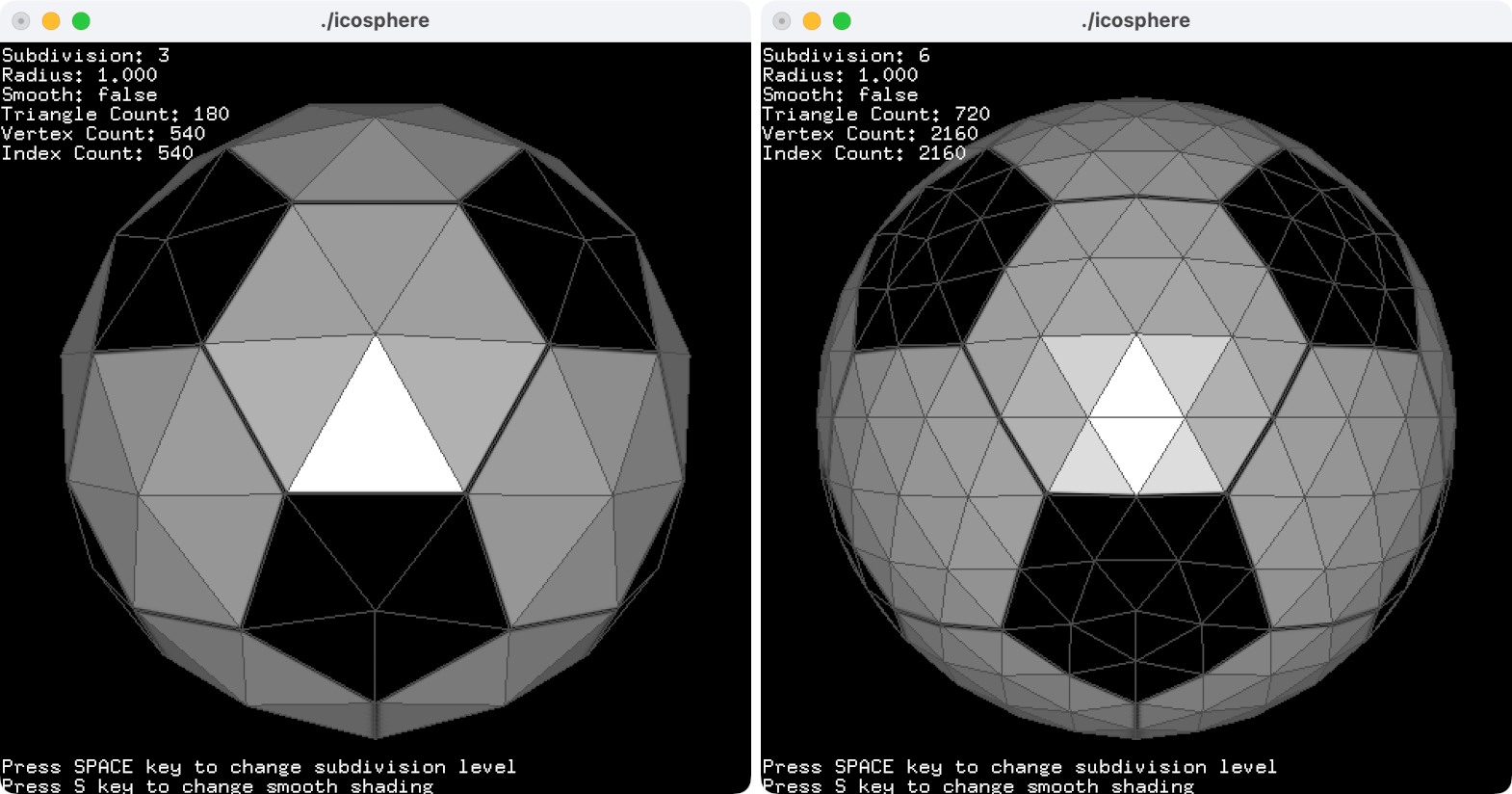OpenGL Sphere