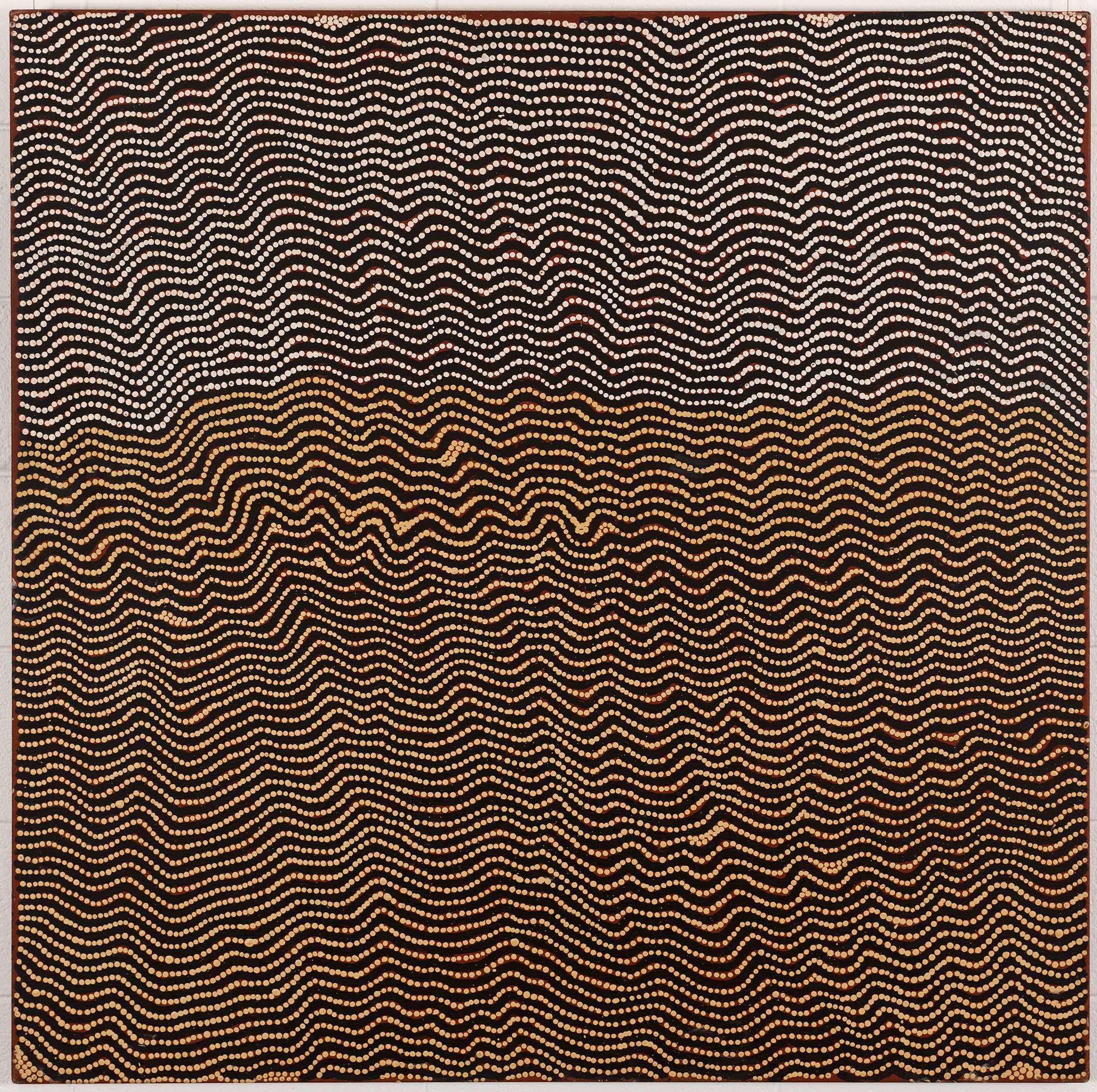 Charlie Tjapangati Tingari at Tjiparitjarra, 2001 Songlines