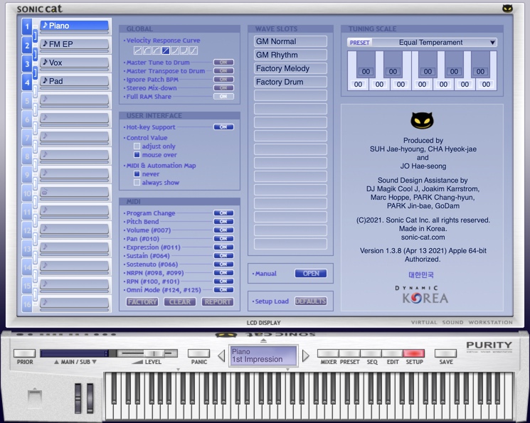 Purity – Sonic Cat
