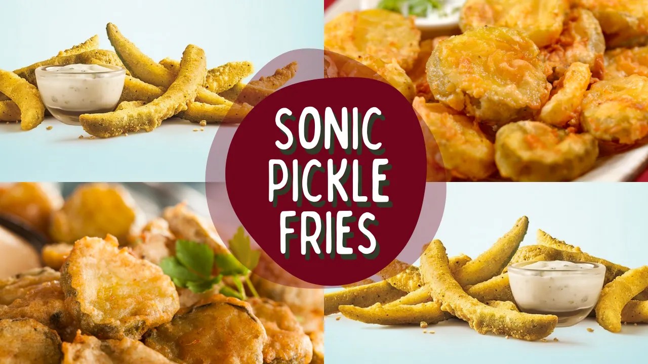 Sonic Pickle Fries Are Back 2024! Try the Dillicious under 4