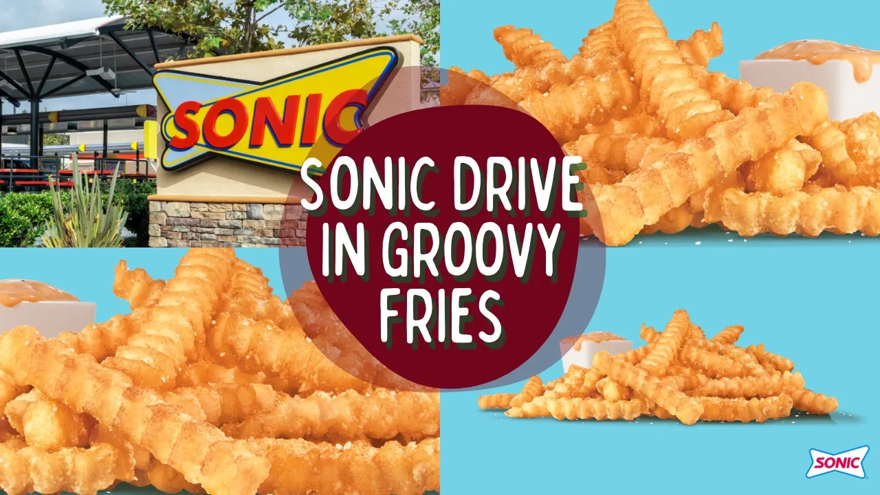 Sonic Groovy Fries 2024 New Fries Release After 10 Years!