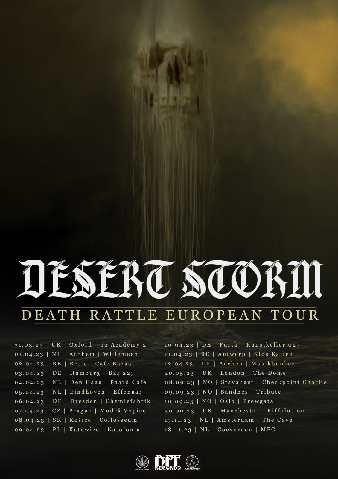 Desert Storm “Death Rattle” Album Review SonicAbuse
