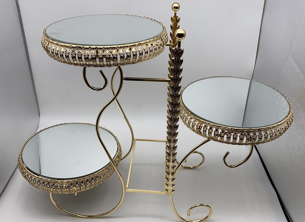 Metal 3 Layer Cake Stand Buy Wholesale at SoNice Party
