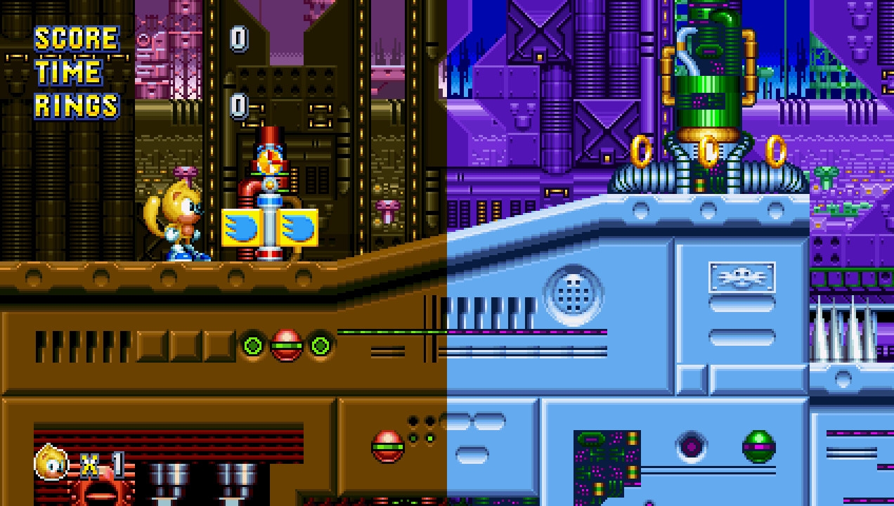 Good Future Skin for Metallic Madness Zone Sonic Fan Games HQ