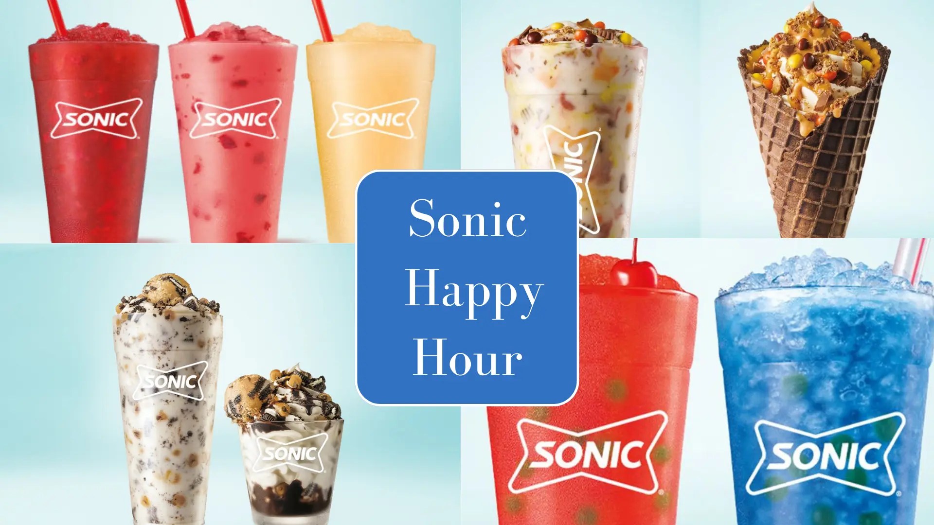 Sonic Happy Hour 2024 Time & Menu Prices