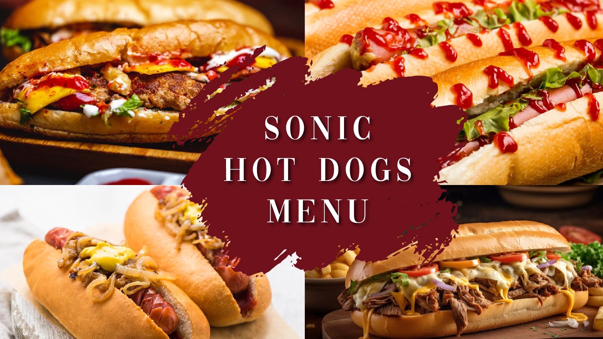 Sonic Hot Dog Menu With Prices 2024