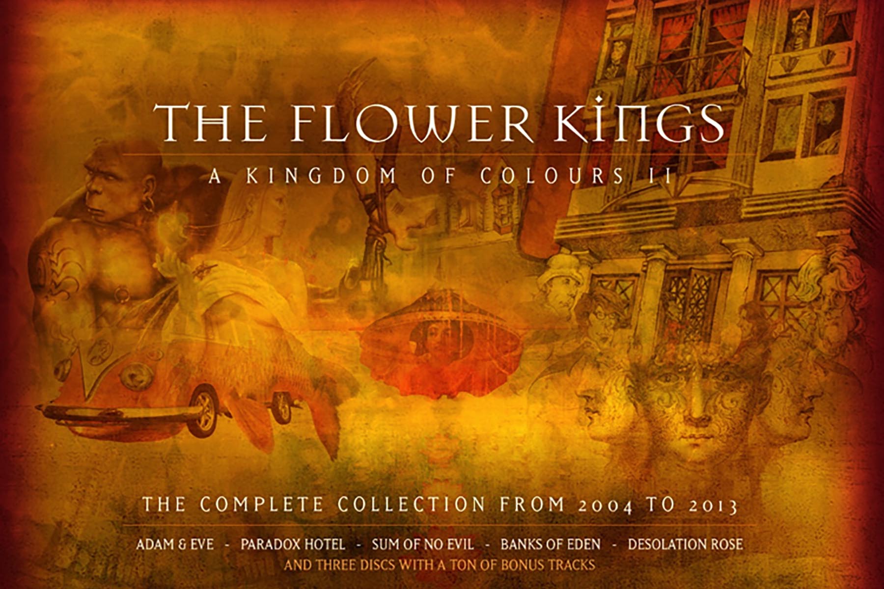 THE FLOWER KINGS Announce "A Kingdom of Colours 2 (2004 2013