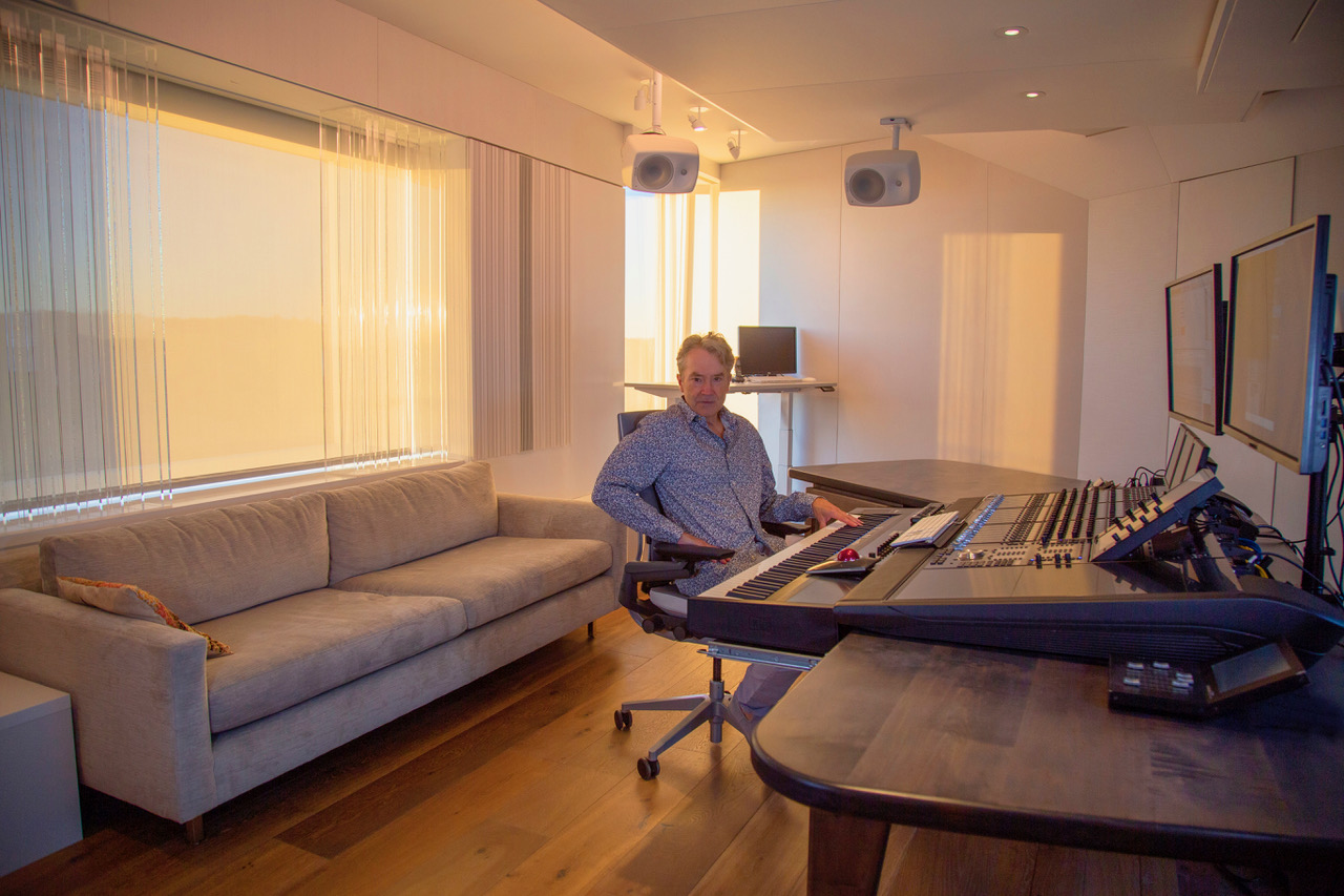 Walk on the Ocean Composer Carter Burwell Crafts a Stunning Studio