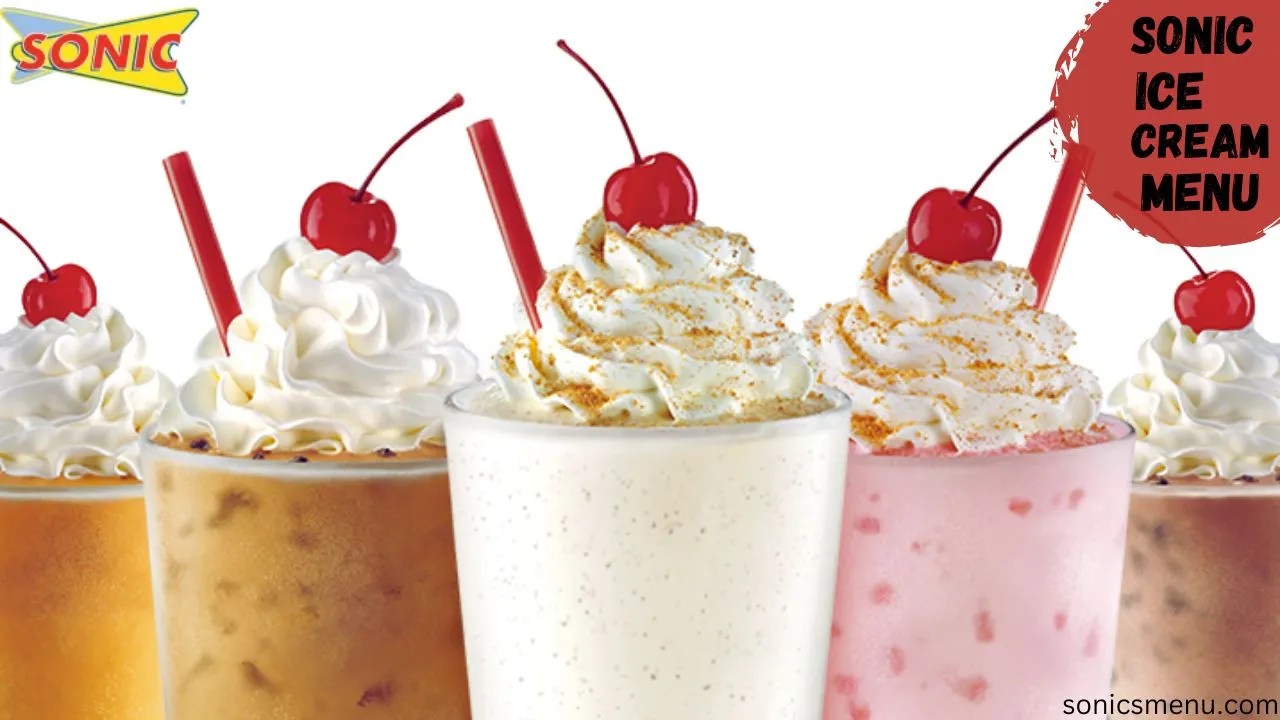 Exploring Sonic Ice cream Menu and Prices 2024