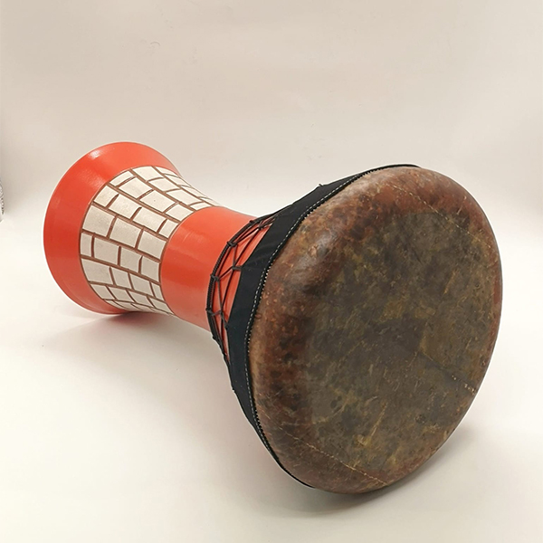 SoloClay Darbuka With Fish Skin Sonika Percussion