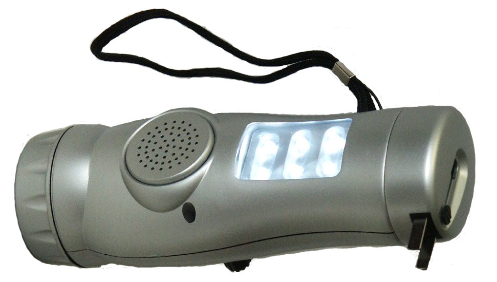 Rechargeable Flashlight Radio