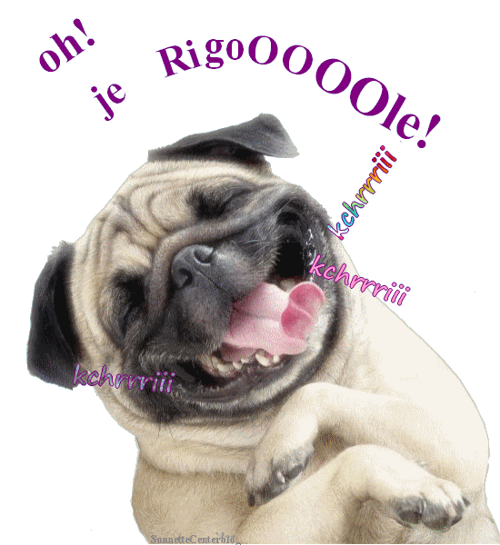 je rigole!