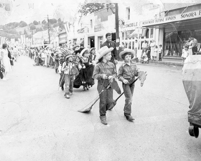 Halloween Parade 1950s City of Sonora
