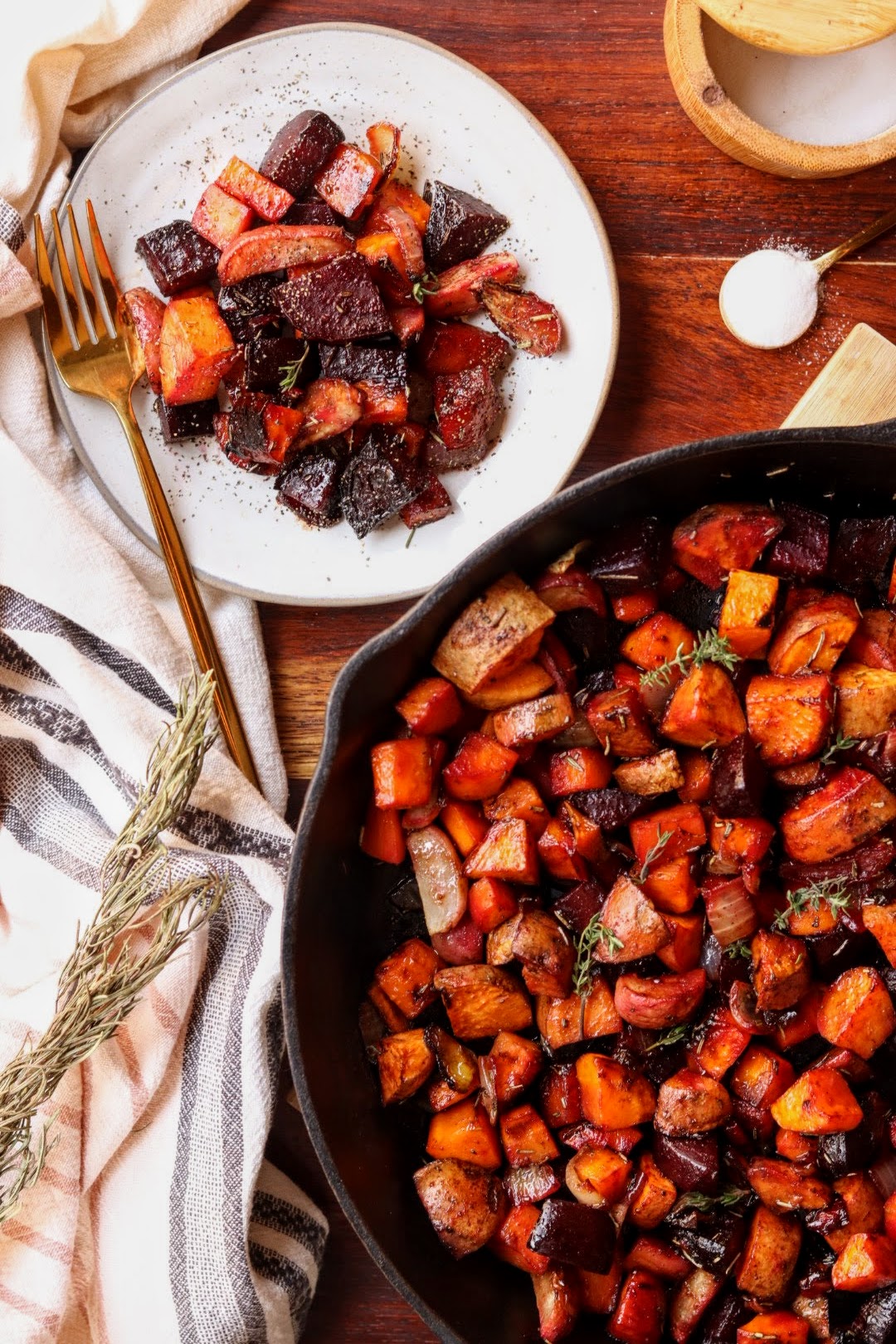 Recipe for Roasted Root Vegetables (Paleo &amp; AIP Side dish)