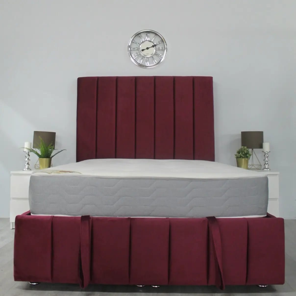 Penelope Panel Ottoman Gas Lift Bed Sonos Furniture