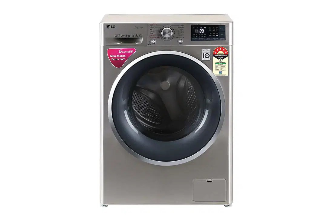 LG 10 Kg, Front Load Washing Machine with AI Direct Drive Washer with