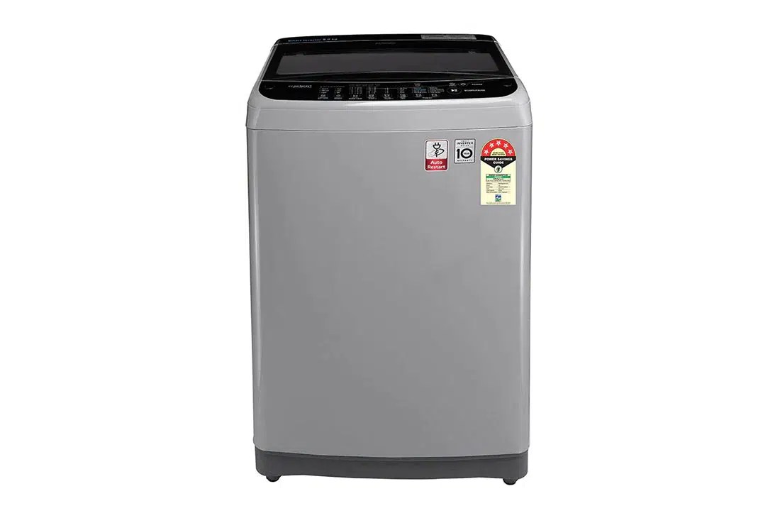 LG 6.5 Kg Fully Automatic Top Load Washing Machine (Middle Free Silver