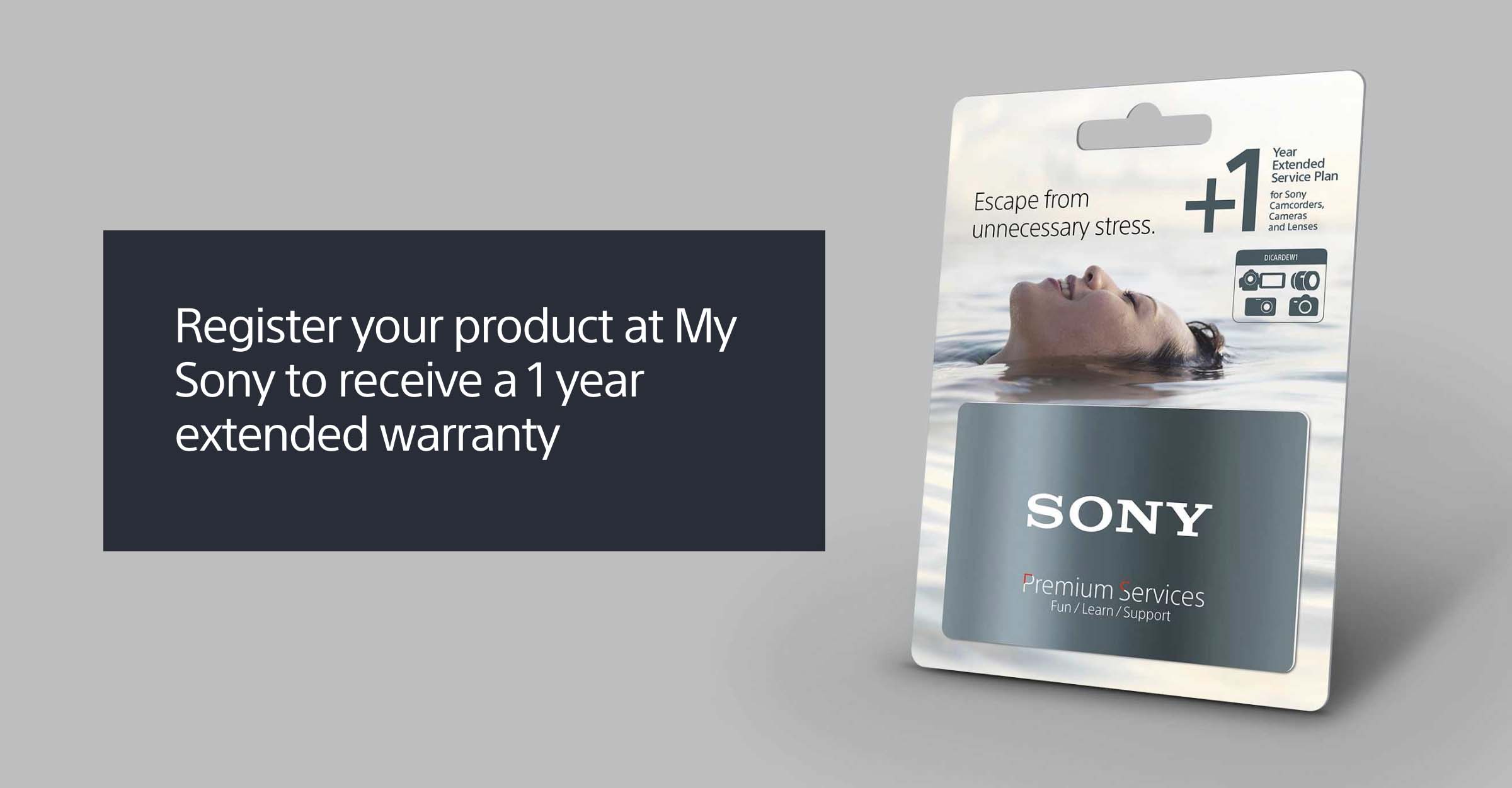 Sony EU is Offering an Additional 12 Months on Top of Their Standard