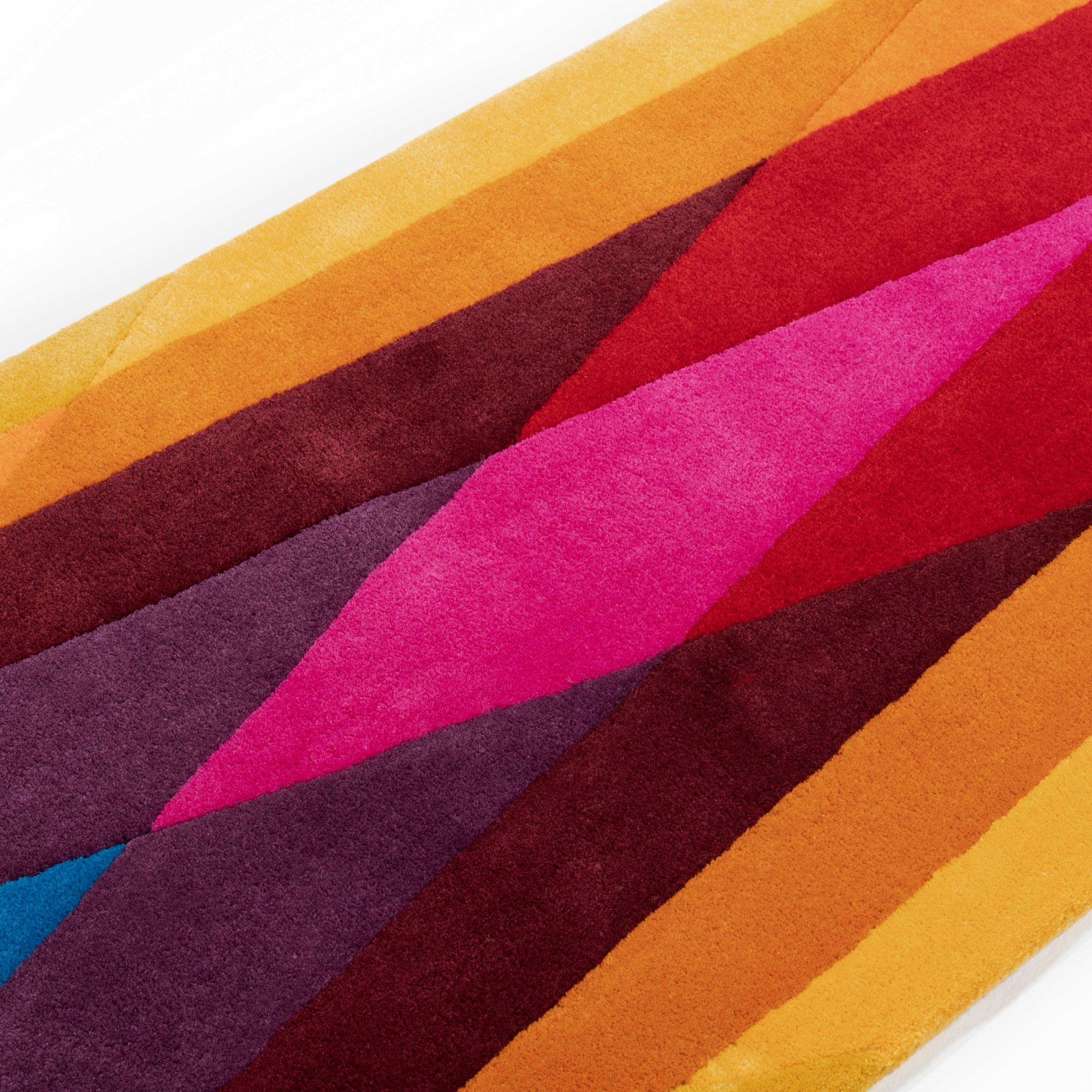 Multi Coloured Runner Rug Rainbow Sonya Winner Contemporary Rugs