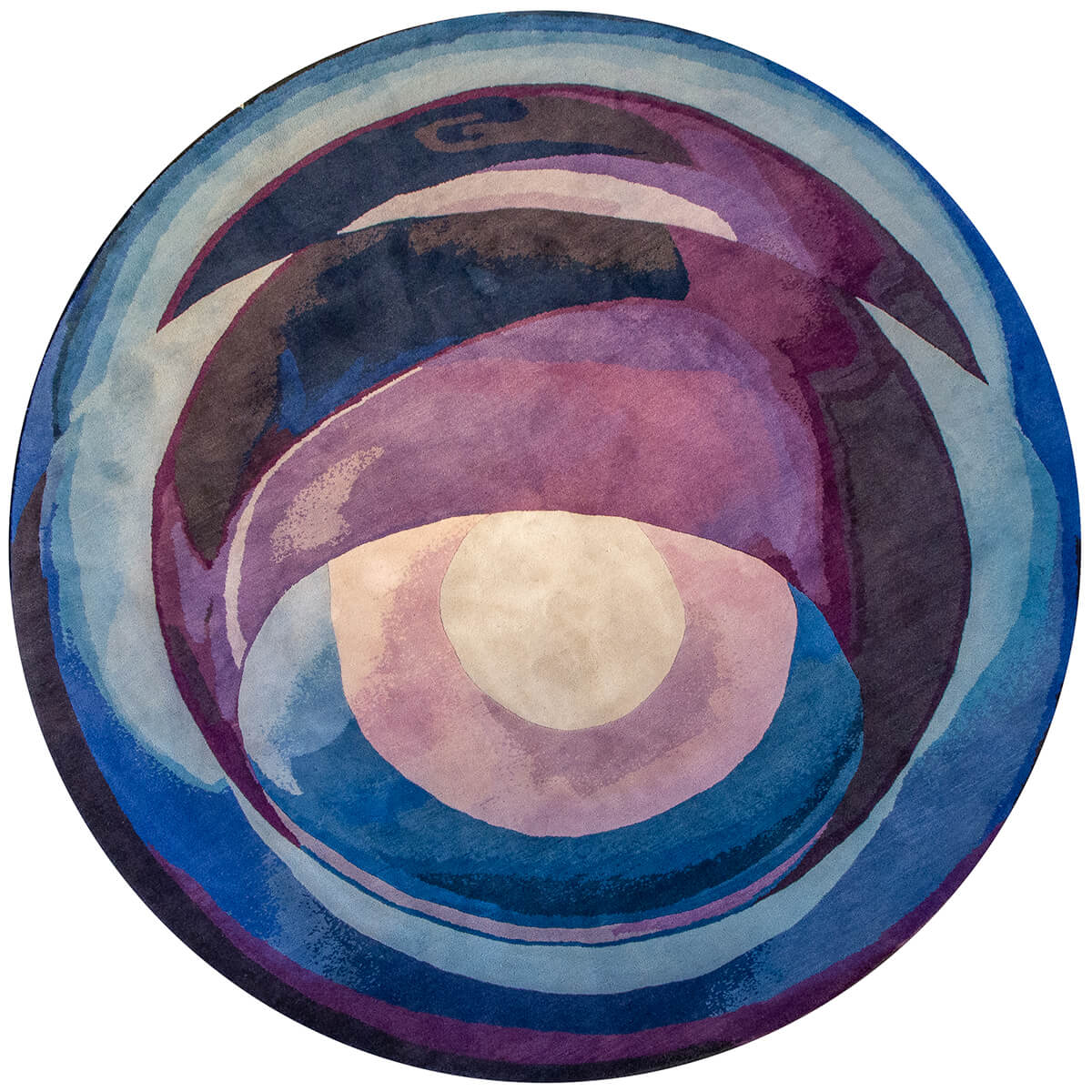 Purple Area Rug Echoes of Light Sonya Winner Rugs Studio