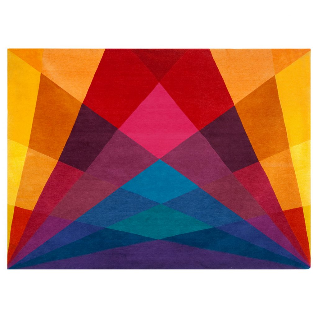 Rainbow Rug Rectangle Sonya Winner Vibrant Contemporary Rugs