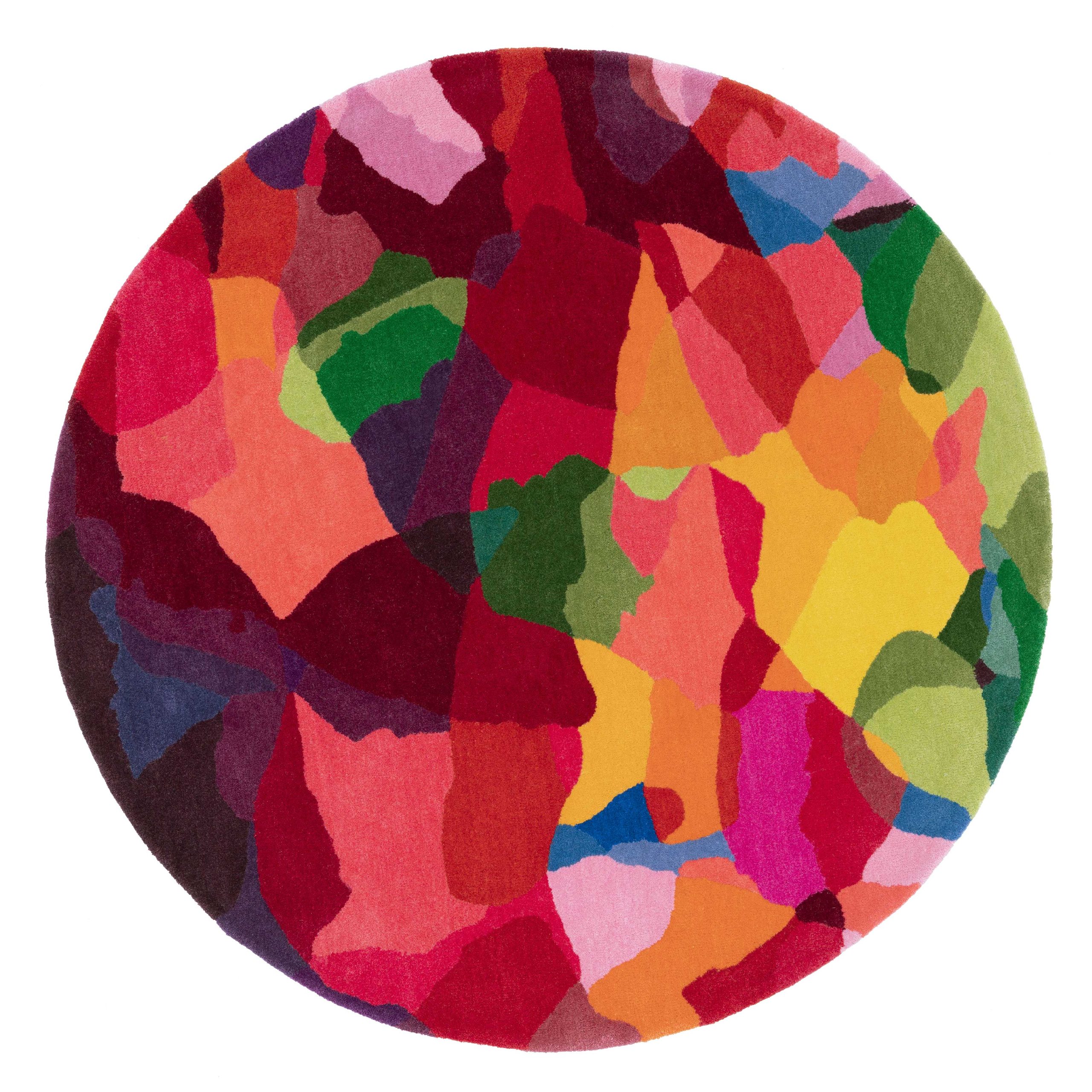 Rosie Circular Rug Sonya Winner Vibrant Contemporary Rugs