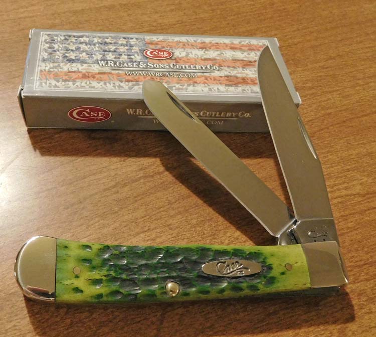 CASE GREEN APPLE KNIVES