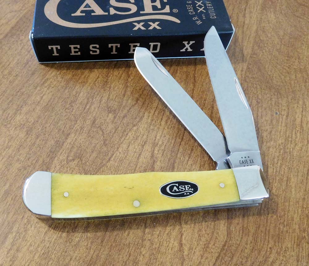 CASE YELLOW BONE HANDLE KNIVES