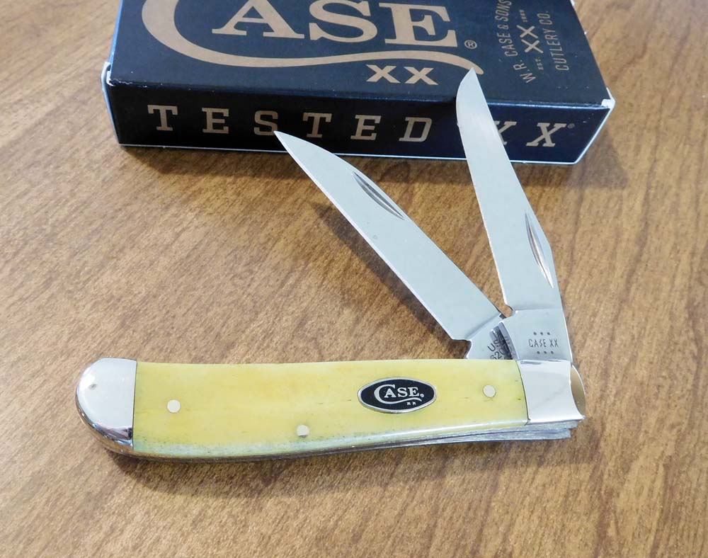 CASE YELLOW BONE HANDLE KNIVES