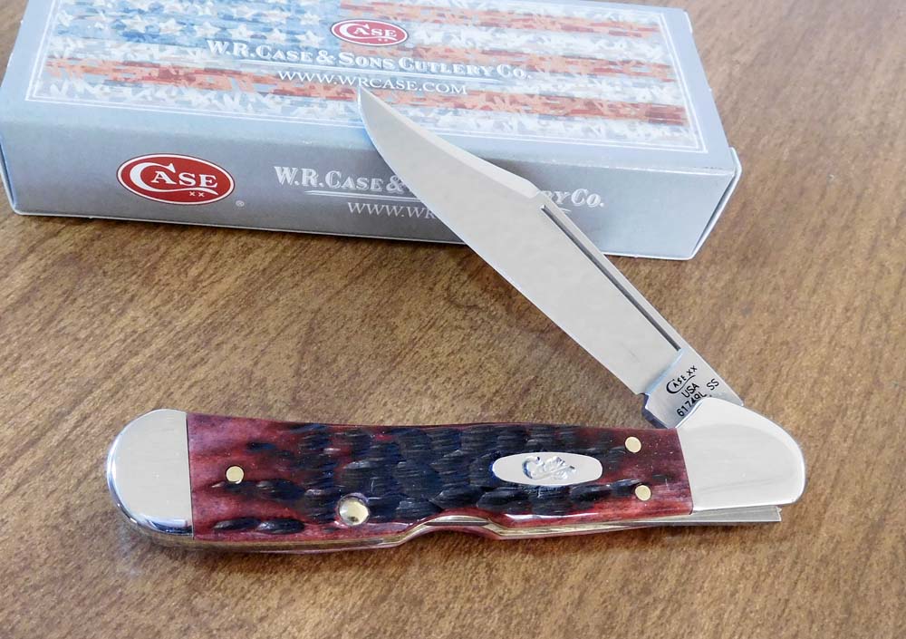 CASE CRIMSON BONE KNIVES