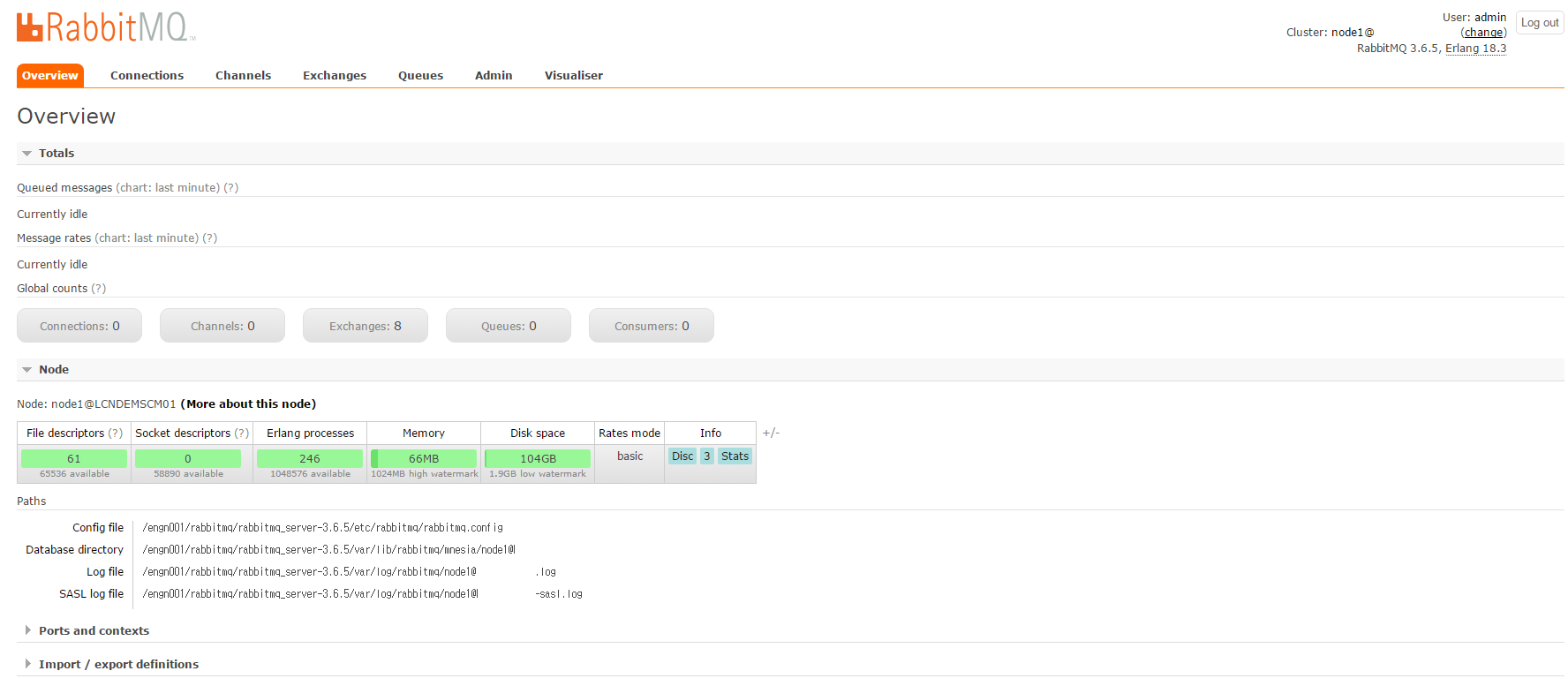 RabbitMQ 설치 및 구성