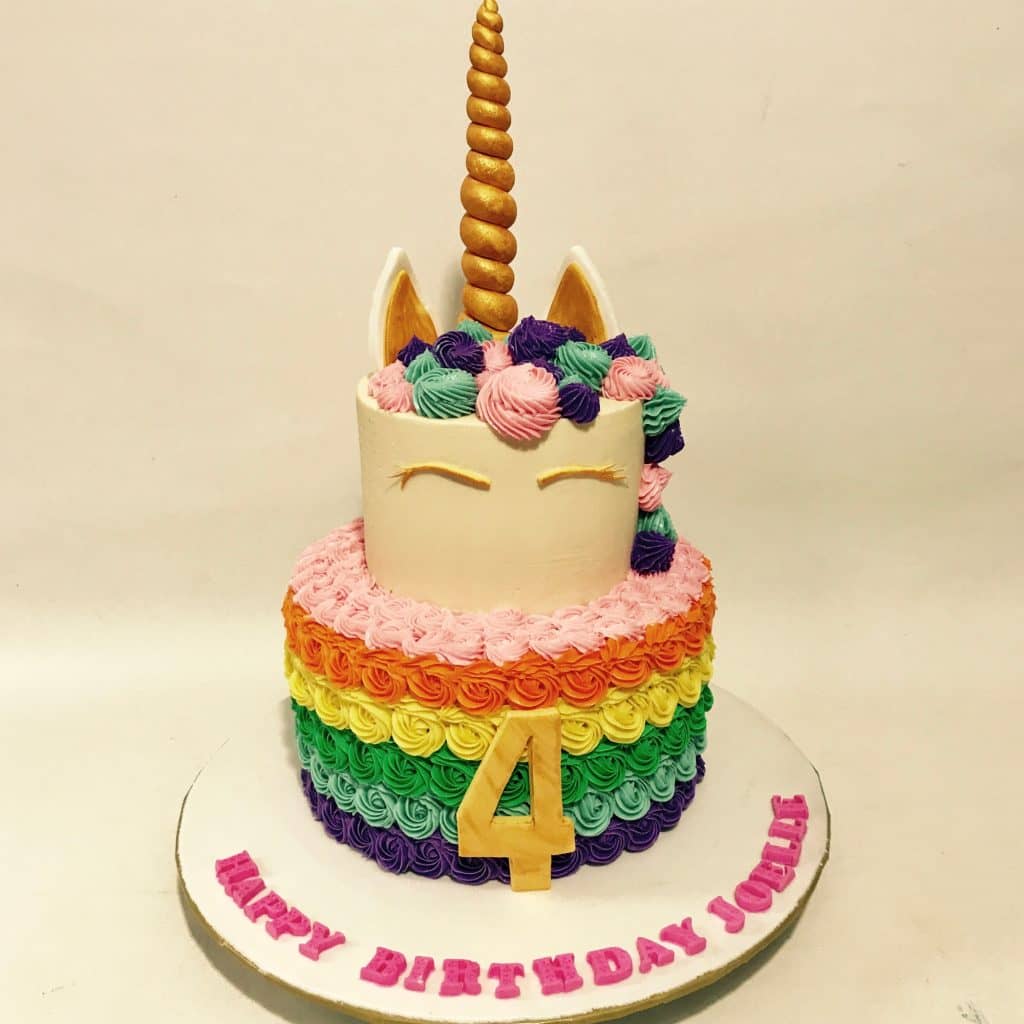 RAINBOW UNICORN CAKE Sooperlicious Cakes