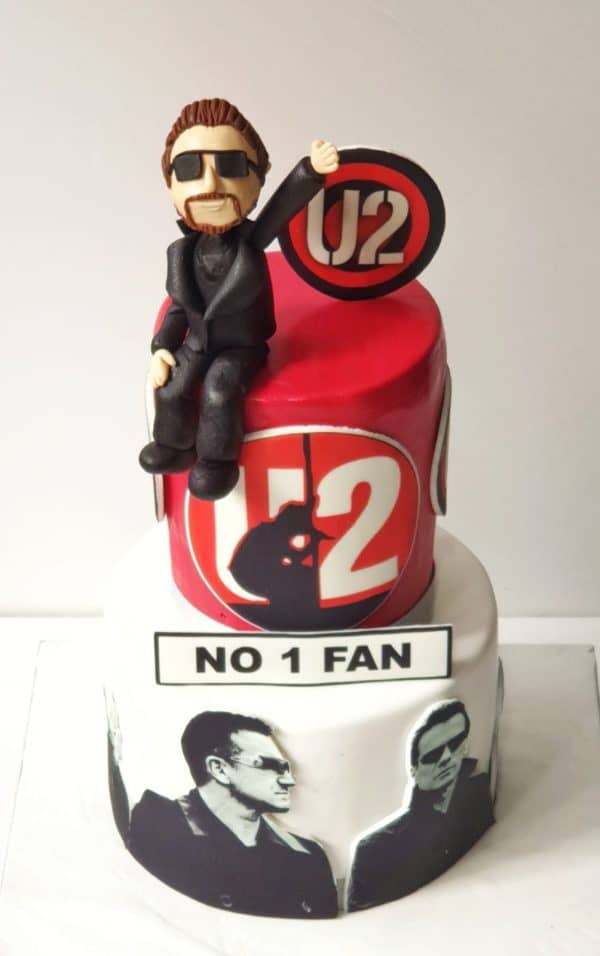 U2 THEME BIRTHDAY CAKE Sooperlicious Cakes