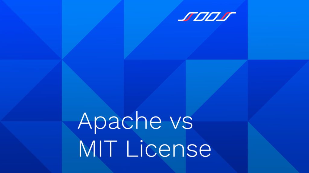 Apache vs MIT License Comparison SOOS
