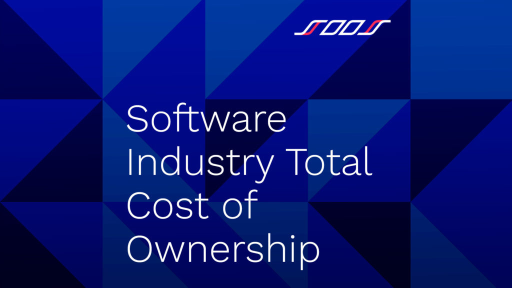 Software Industry Total Cost of Ownership SOOS