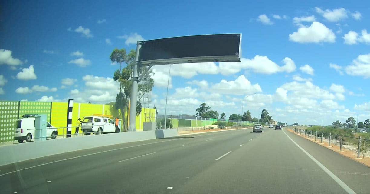 New Fixed Speed Camera Installed In Morley On Tonkin HWY So Perth