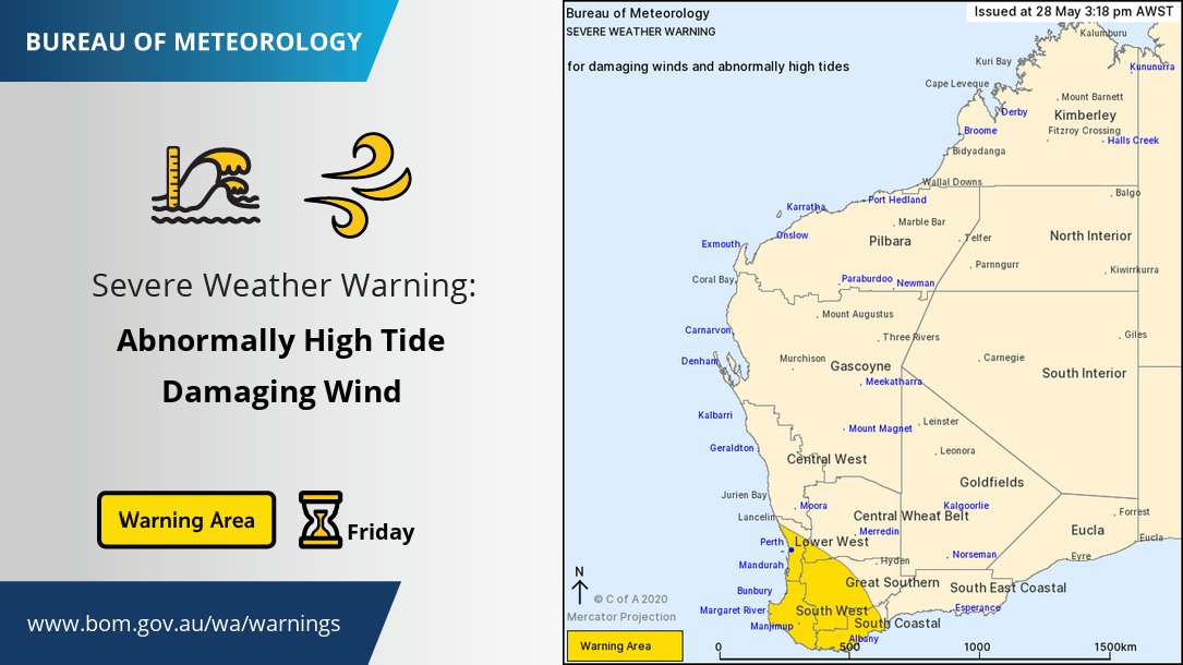 Perth Weather Forecast Storm Set To Hit From Friday Morning So Perth