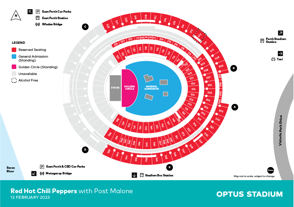 Red Hot Chili Peppers Are Coming To Perth With Post Malone So Perth