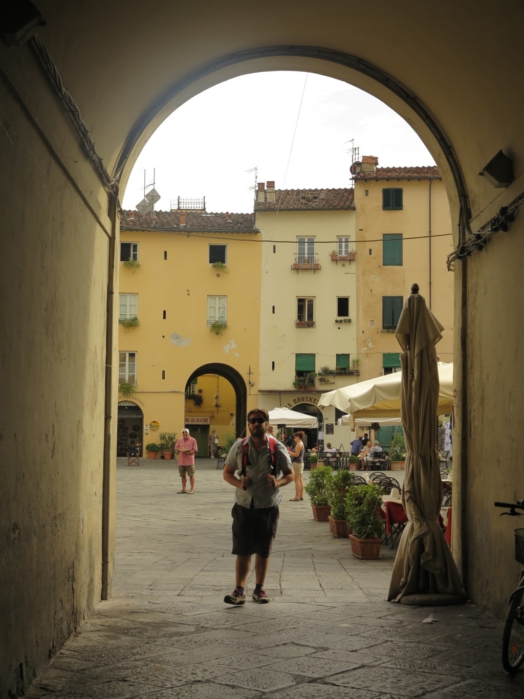 UnLucca with the weather…. Campermoon