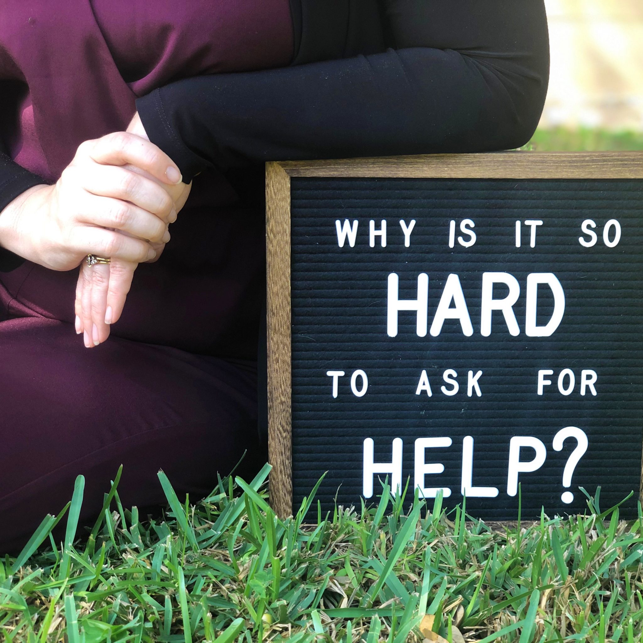 Why is it so hard to ask for help? Sophia Hyde