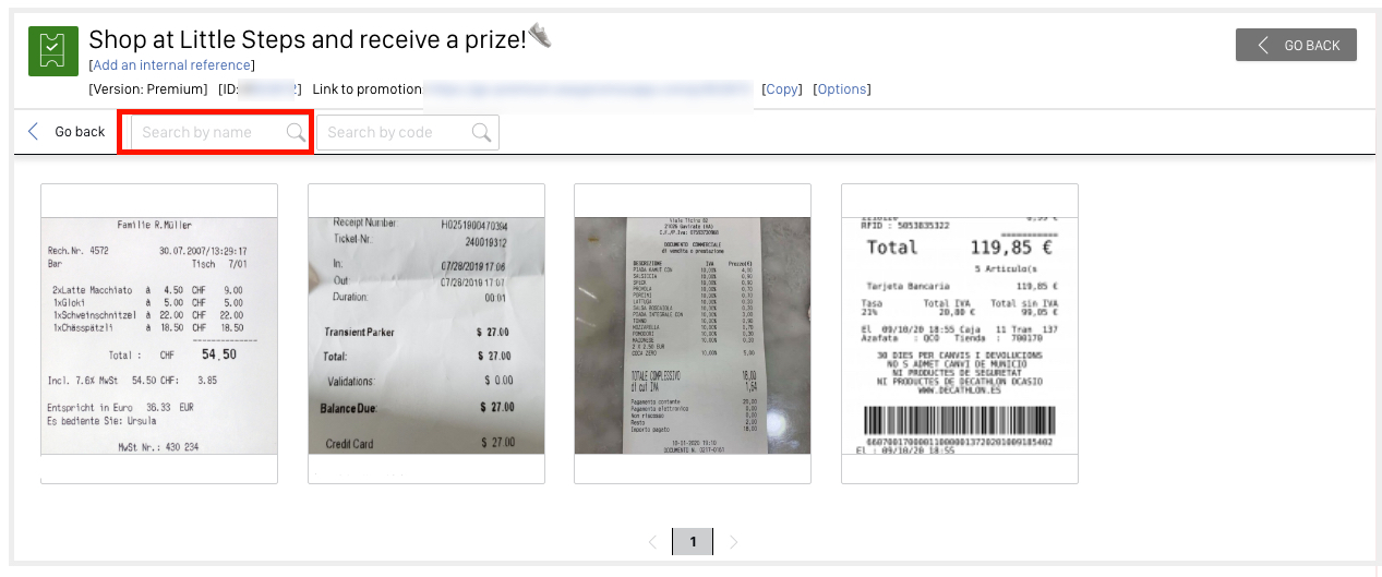 Tutorial Validate receipts application Easypromos Online Helpdesk