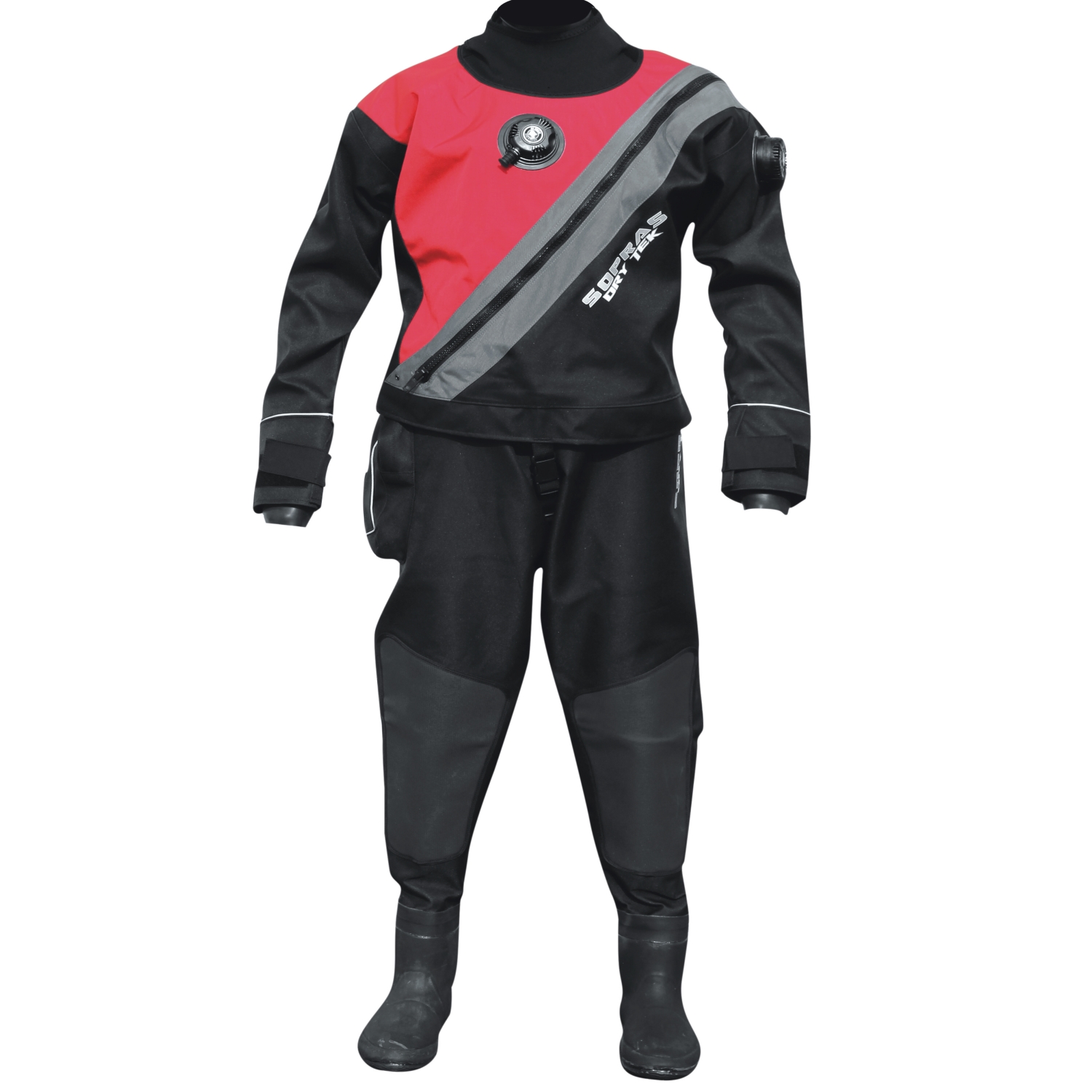 TRILAMINATE DRY SUIT FRONT ZIPPER with neoprene socks Sopras Tek
