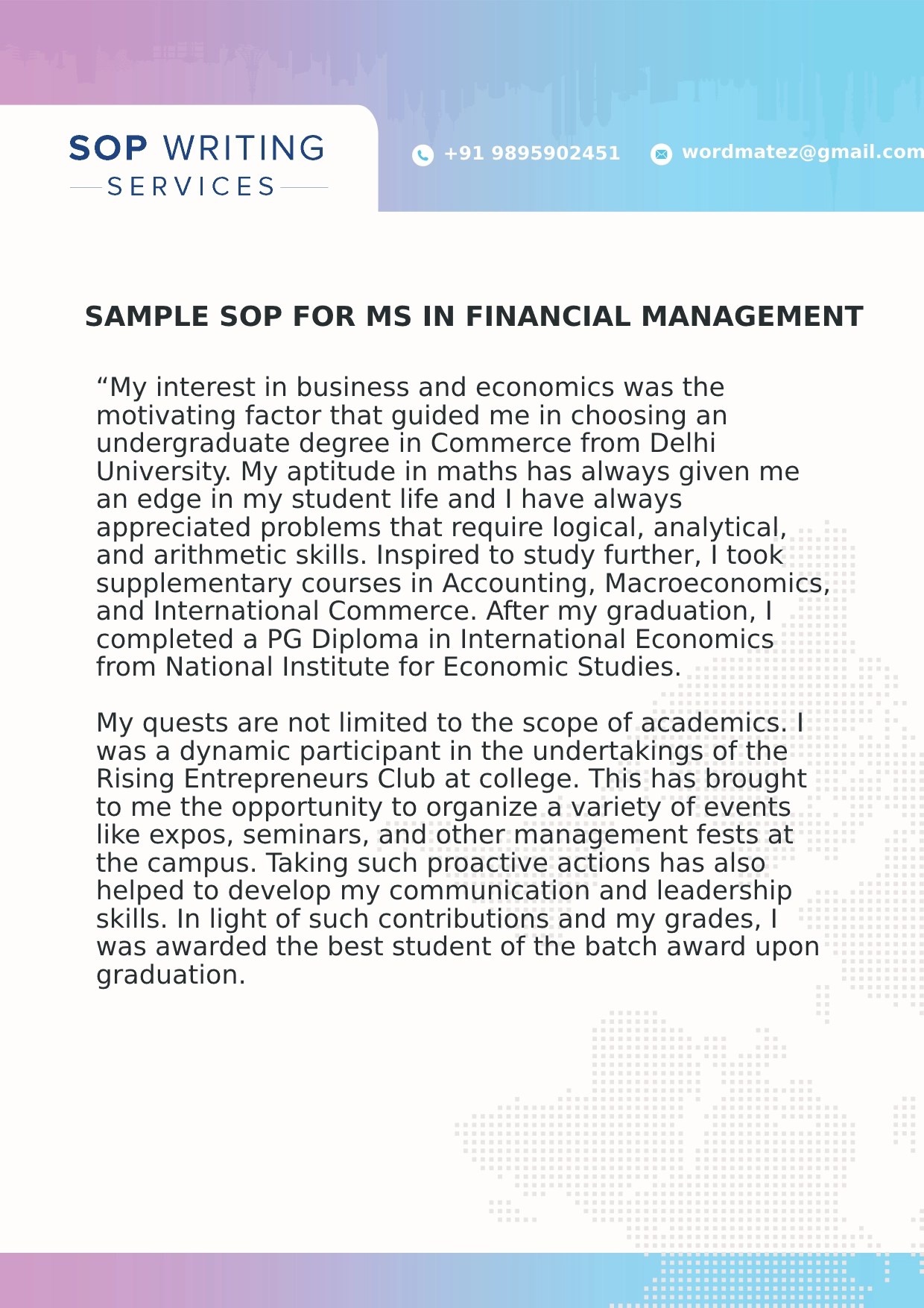 samplefinancialmanagement1