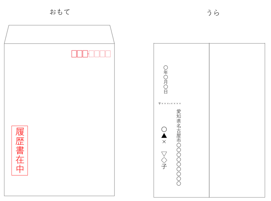 歯科衛生士の履歴書の書き方【～封筒と渡し方～】｜歯科衛生士の求人情報Soraナビ