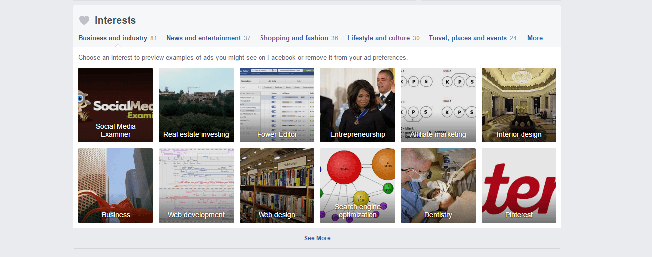 facebookinterestbasedads Social Media Marketing Tips
